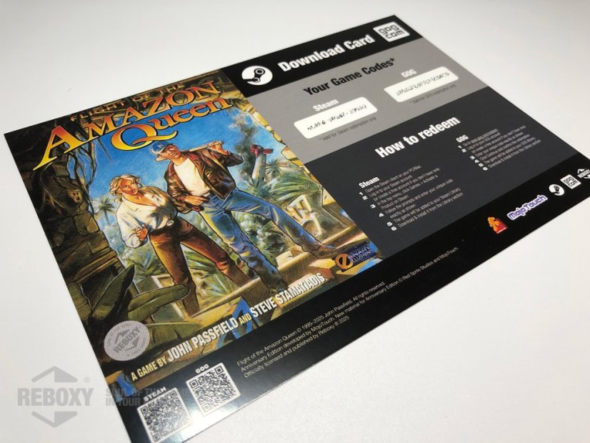 Flight of the Amazon Queen - Edition: Classic Edition (Big Box, Physical Data Medium, Case, Manual, Codes, Poster)