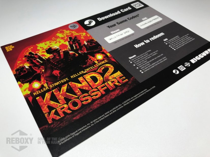 KKND2 Krush Kill 'N Destroy Krossfire US