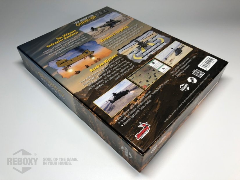 Helicopter Gunship D.E.X. - Edition: Indie Edition (Big Box, Code, Developer Card, Postcards, Poster)
