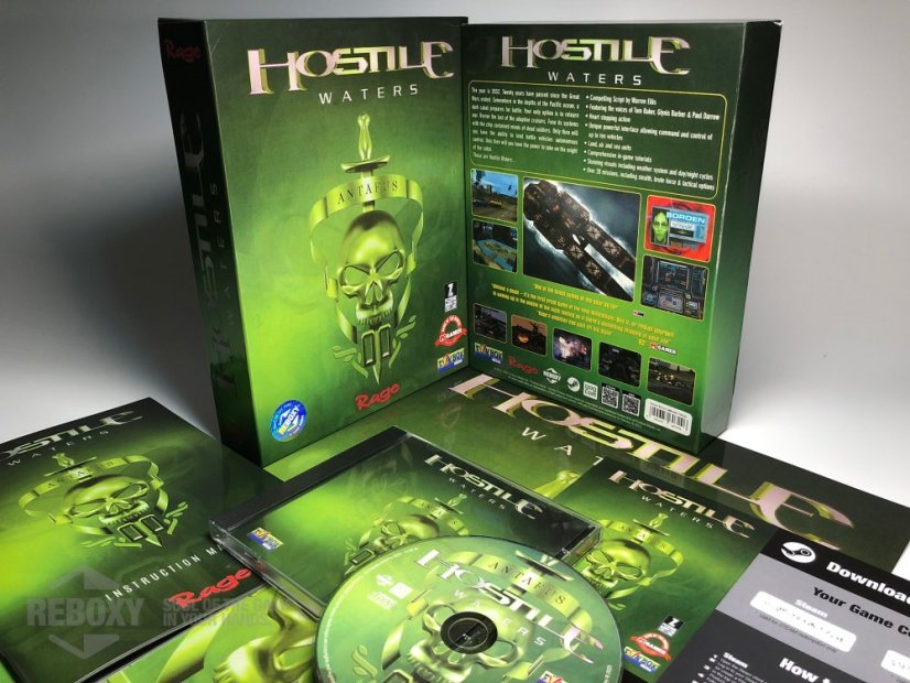 Hostile Waters: Antaeus Rising - Edition: Classic Edition (Big Box, Physical Data Medium, Case, Manual, Codes, Poster)