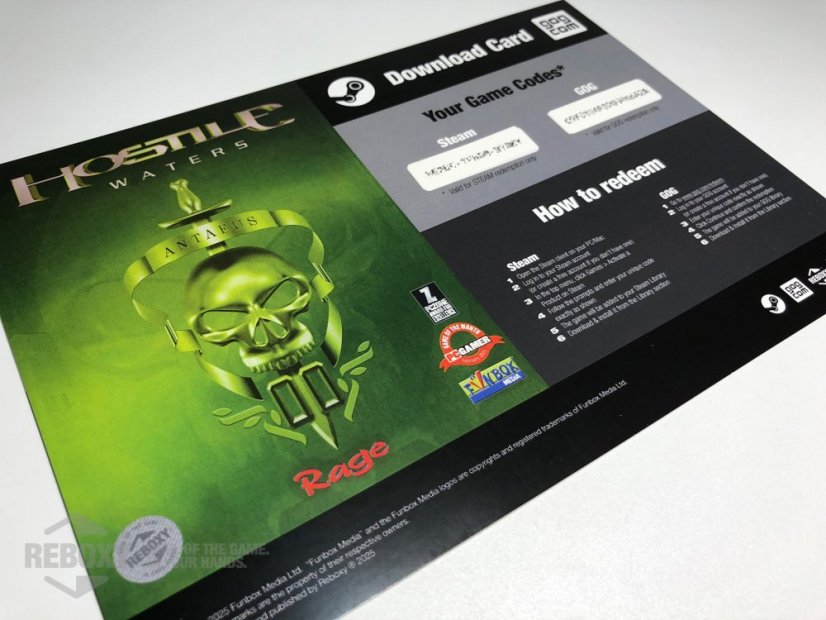 Hostile Waters: Antaeus Rising - Edition: Classic Edition (Big Box, Physical Data Medium, Case, Manual, Codes, Poster)
