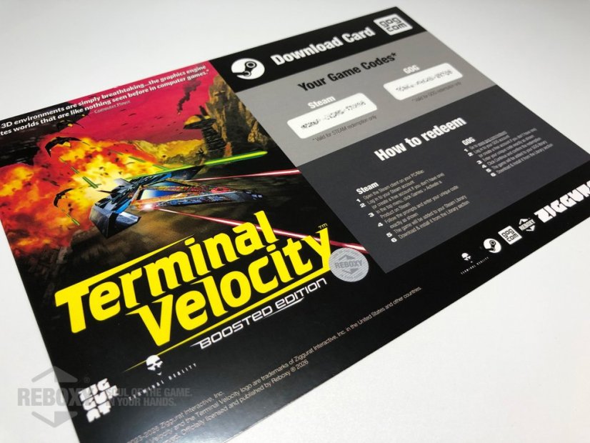 Terminal Velocity: Boosted Edition