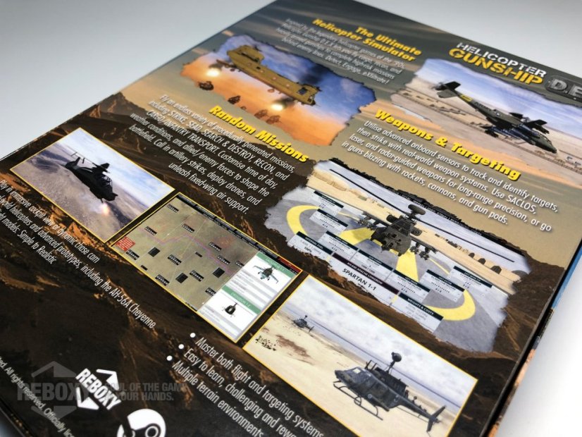Helicopter Gunship D.E.X. - Edition: Indie Edition (Big Box, Code, Developer Card, Postcards, Poster)