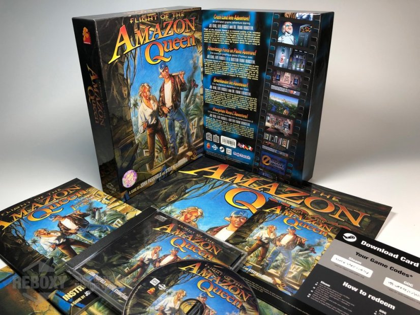 Flight of the Amazon Queen - Edition: Classic Edition (Big Box, Physical Data Medium, Case, Manual, Codes, Poster)