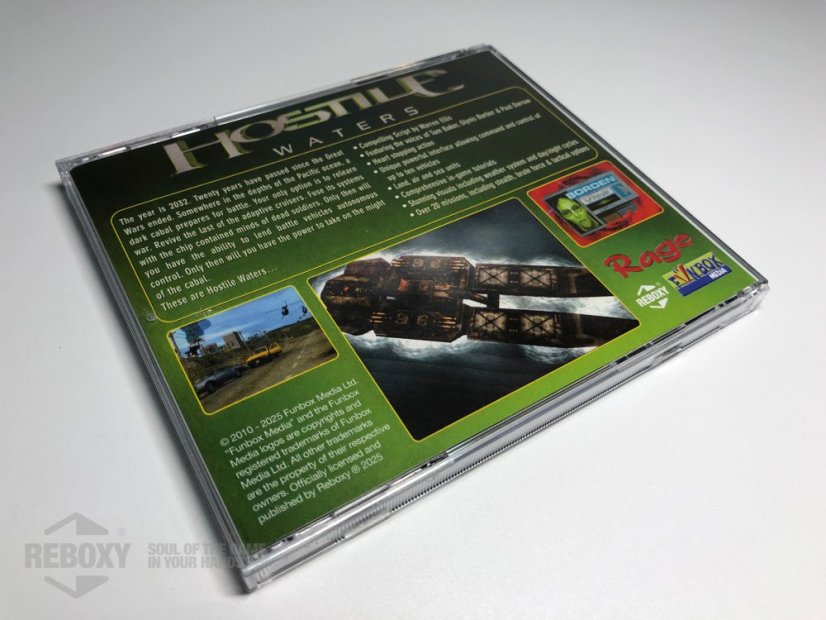 Hostile Waters: Antaeus Rising - Edition: Classic Edition (Big Box, Physical Data Medium, Case, Manual, Codes, Poster)