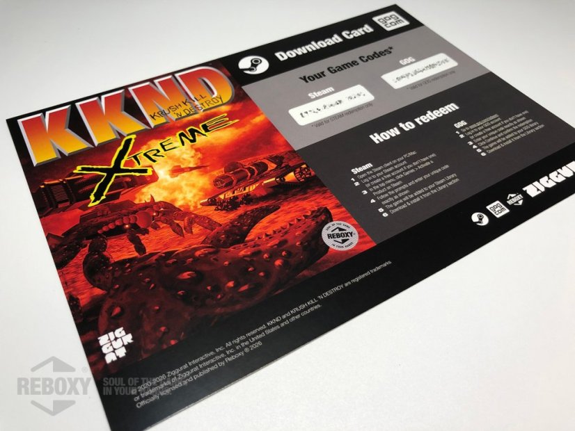 KKND Krush Kill 'N Destroy Xtreme US - Edition: Display Edition (Big Box, Codes, Poster)