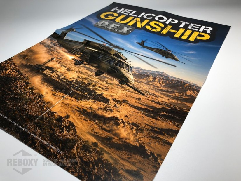 Helicopter Gunship D.E.X. - Edition: Indie Edition (Big Box, Code, Developer Card, Postcards, Poster)
